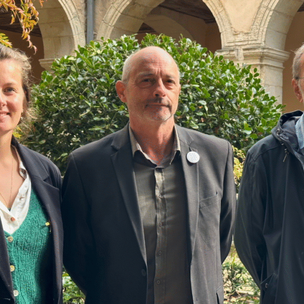 Les écologistes Océane Mariel, Jean-Marc Soubeste et Jean-Marie Marchais | TL - INF la Rochelle