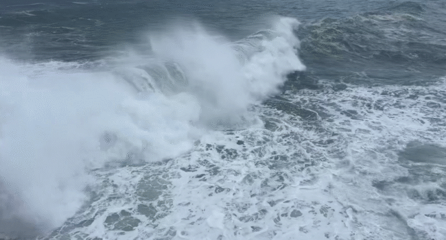 tempête, vague, météo