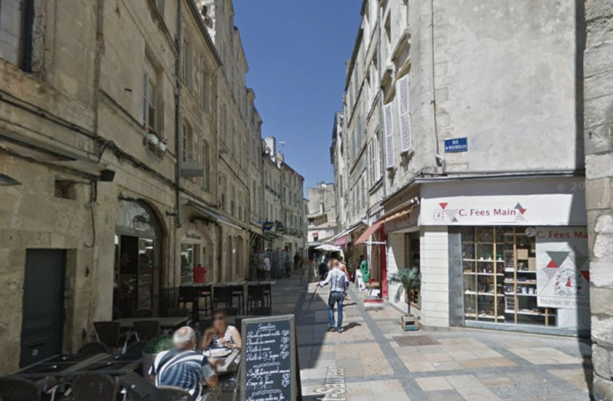 Une partie de la rue Saint-Sauveur a été fermée à la circulation | Google Maps