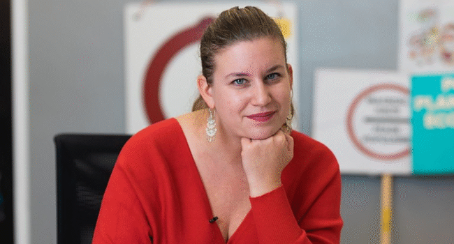 Mathilde Panot, la présidente du groupe La France Insoumise à l'Assemblée Nationale | Wikimédia