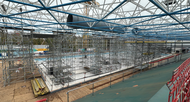 Les travaux de la piscine Lucien-Maylien à La Rochelle | TL - INF la Rochellle