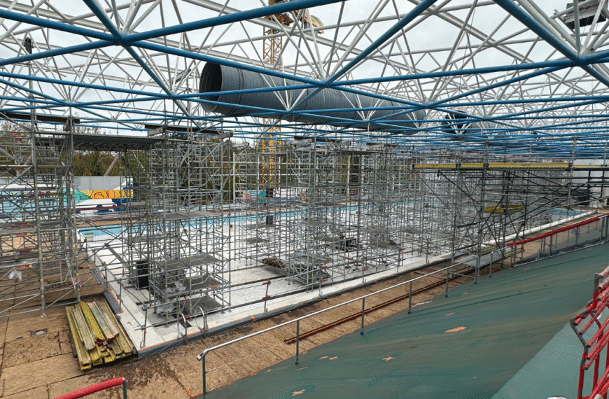 Les travaux de la piscine Lucien-Maylien à La Rochelle | TL - INF la Rochellle