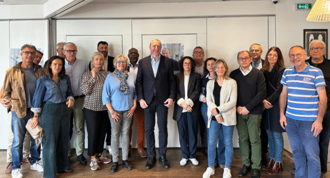 Christophe Batcabe a dévoilé une vingtaine de membres de sa liste "Une vision pour La Rochelle" | TL - INF La Rochelle