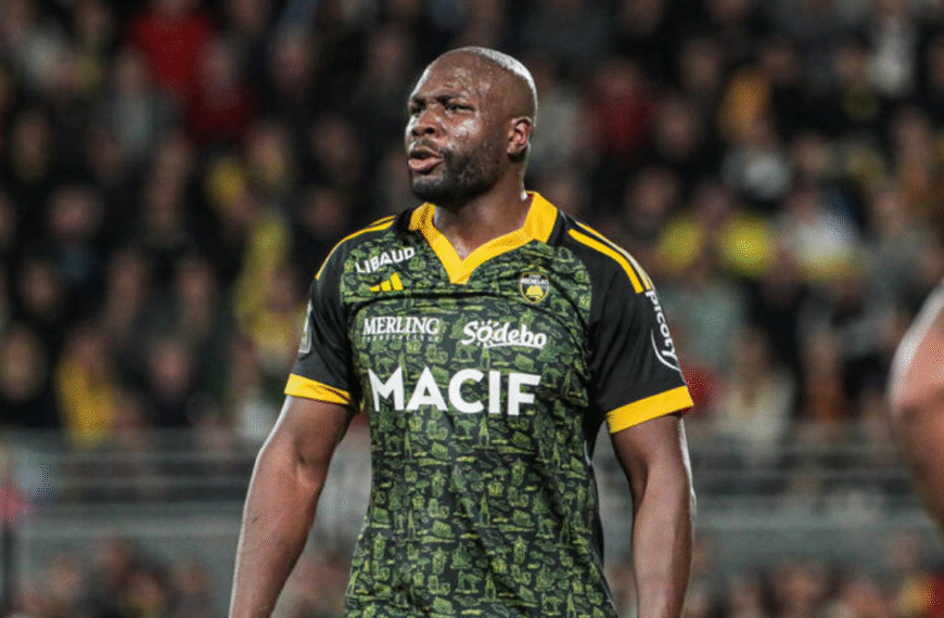 Judicaël Cancoriet, le troisième ligne du Stade Rochelais | Photo SR