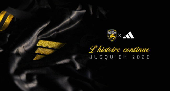 Le Stade Rochelais a prolongé avec Adidas jusqu'en 2030 | SR