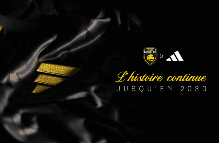 Le Stade Rochelais a prolongé avec Adidas jusqu'en 2030 | SR