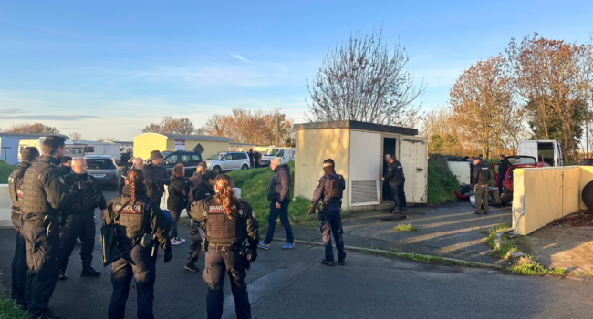 Hélicoptère, gendarmerie mobile ... les grands moyens ont été mobilisés ce mardi matin à Aytré | TL - INF la Rochelle