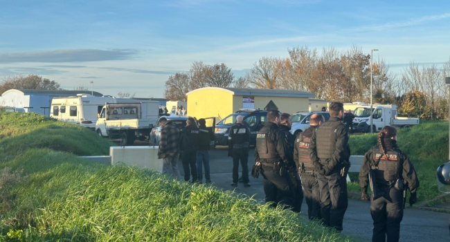 D'importants moyens ont été déployés dans des camps de gens du voyage à Aytré et Périgny | TL - INF la Rochelle