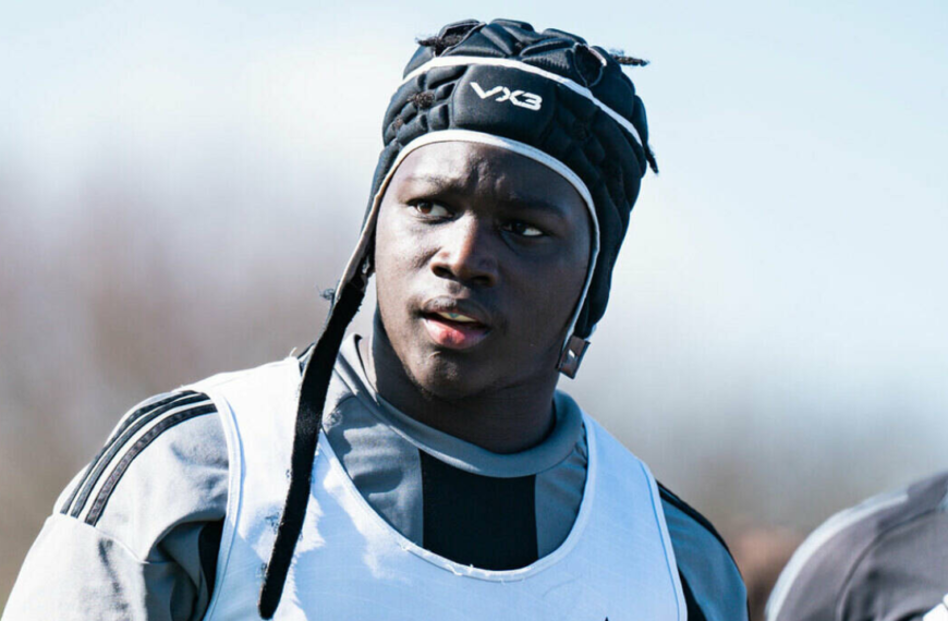 Lucas Andjisseramatchi, capitaine du Stade Rochelais à seulement 19 ans | Stade Rochelais