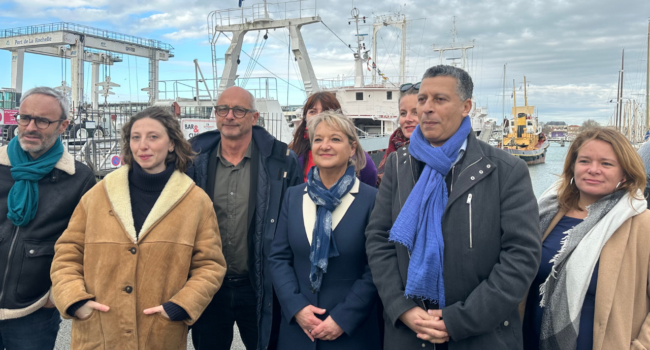 Les représentants des différents partis de gauche autour de Maryline Simoné et Jean-Marc Soubeste | TL - INF la Rochelle