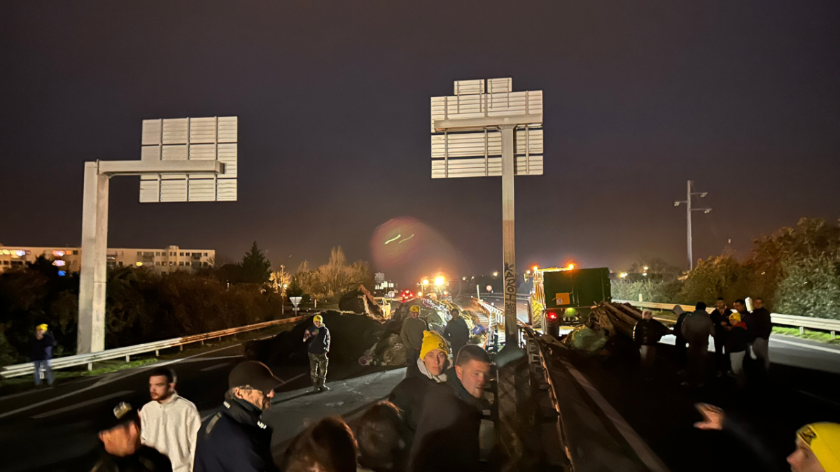 Les agriculteurs vont bloqué la rocade pour la nuit | TL - INF la Rochelle