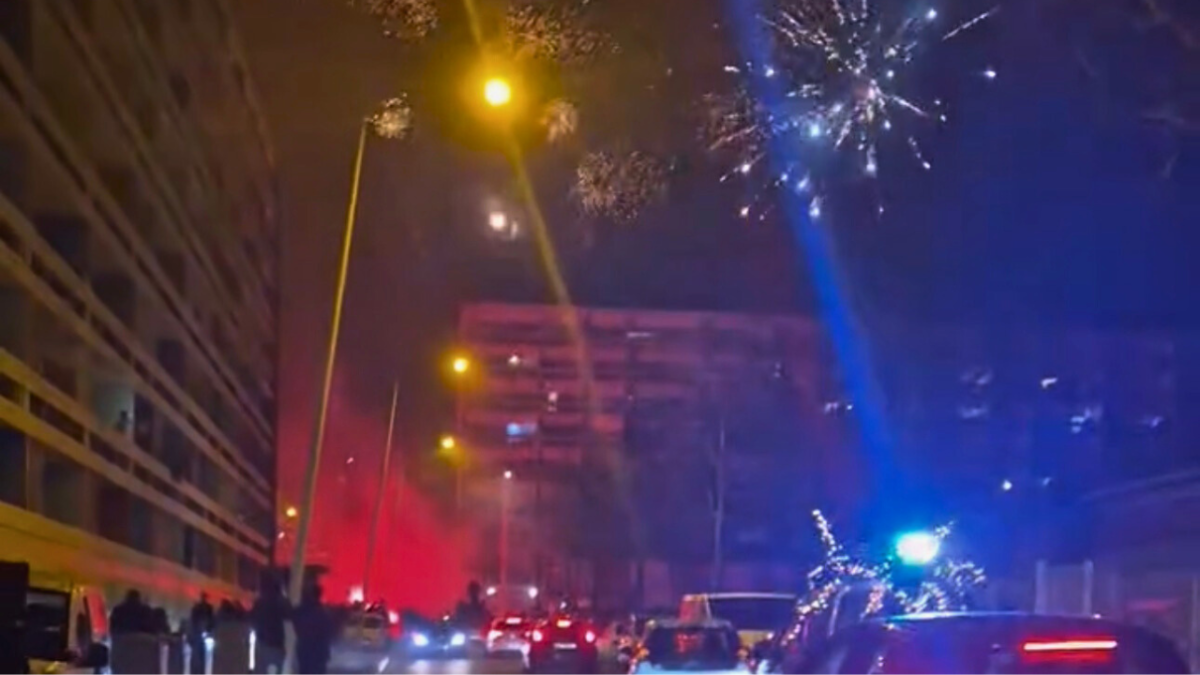 Des feux d'artifice avait été tiré l'année dernière à Mireuil | DR - CA