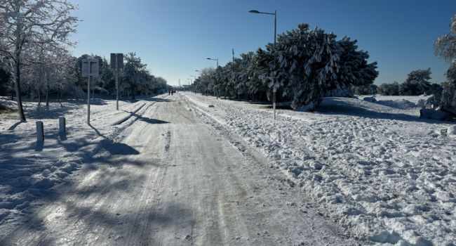 route, neige, la rochelle, verglas
