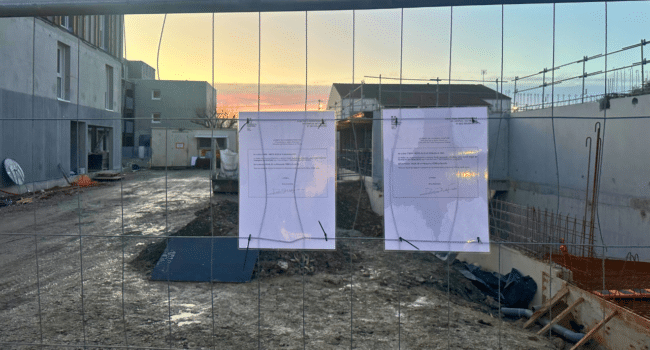 Le chantier “Ocar”, situé au bord du canal de Rompsay, où deux entreprises ont été visées par un arrêté préfectoral | TL – INF La Rochelle