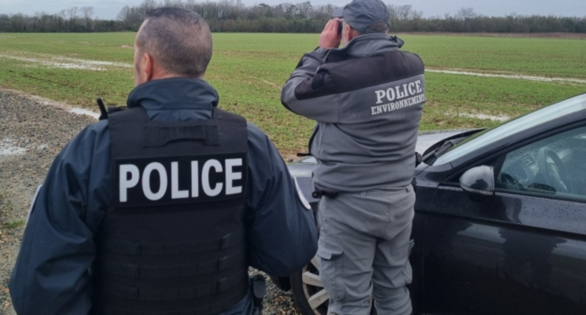 Près de quatre chasseurs ont été sanctionnés | DIPN 17, police, police environnement,