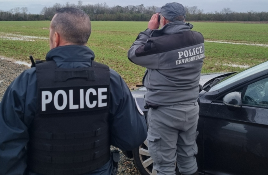 Près de quatre chasseurs ont été sanctionnés | DIPN 17, police, police environnement,