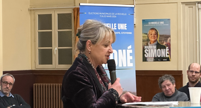 Maryline Simoné, "La Rochelle Unie", Socialiste