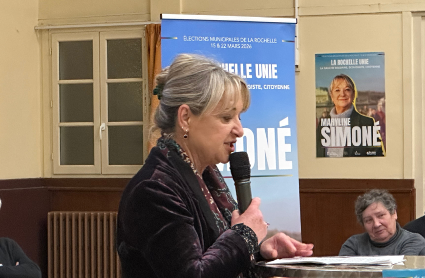 Maryline Simoné, "La Rochelle Unie", Socialiste