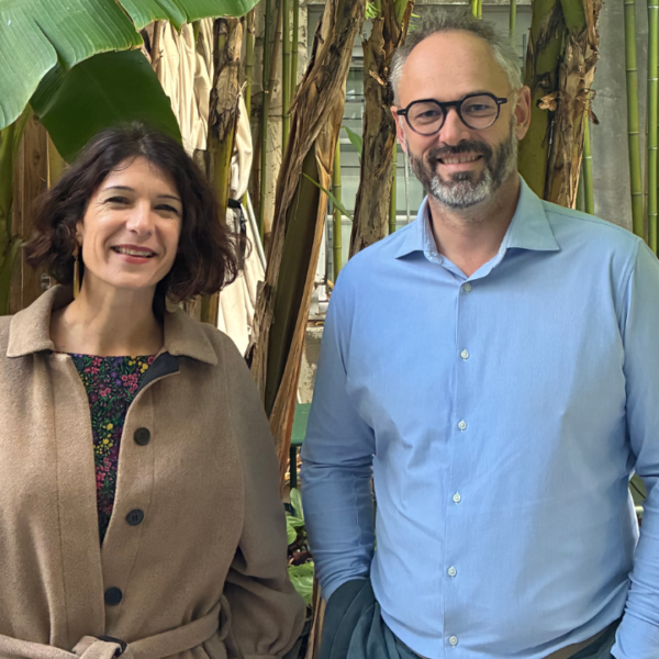 Marie-Pierre Khamvene et Frédéric Barbé, deux des trois nouveaux repreneurs du Jardin du Marché I JL- INF La Rochelle