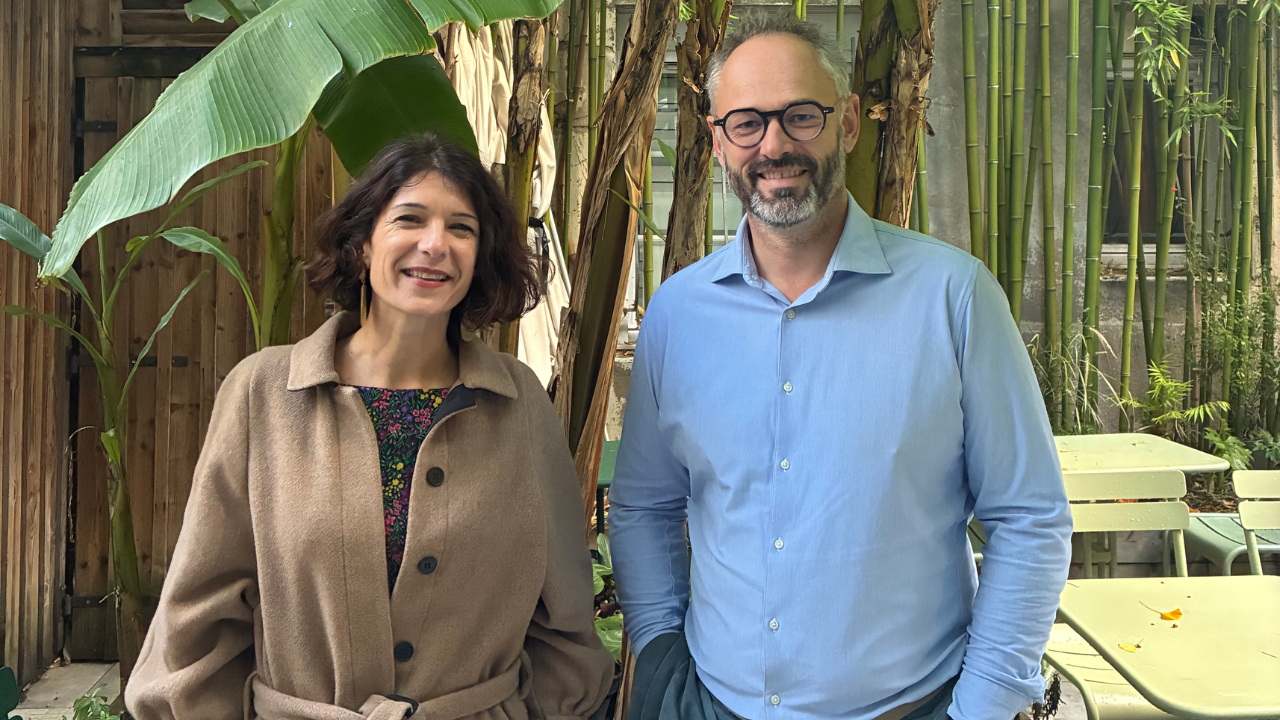 Marie-Pierre Khamvene et Frédéric Barbé, deux des trois nouveaux repreneurs du Jardin du Marché I JL- INF La Rochelle
