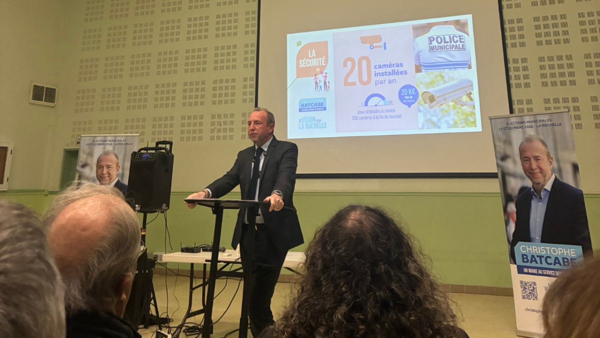 Christophe Batcabe a tenu meeting d'entre deux tours dans le quartier de la Genette | TL - INF LR