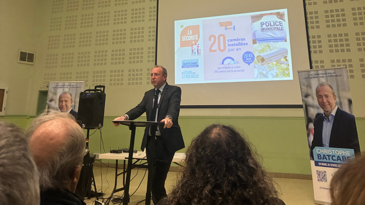 Christophe Batcabe a tenu meeting d'entre deux tours dans le quartier de la Genette | TL - INF LR