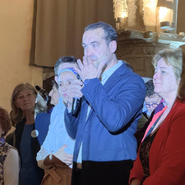 Thibaut Guiraud a conclu son discours avec une certaine émotion, lors des remerciements | TL - INF LR