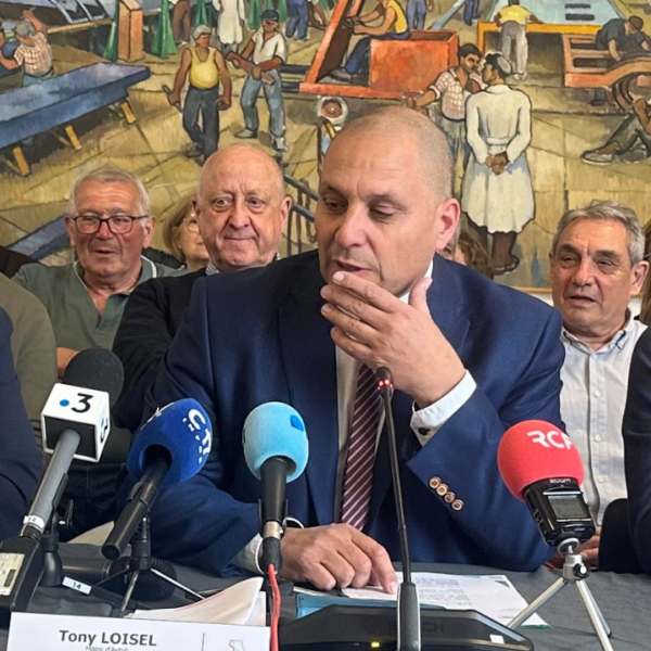 Tony Loisel, le maire d'Aytré en avril 2025 | TL - INF LR