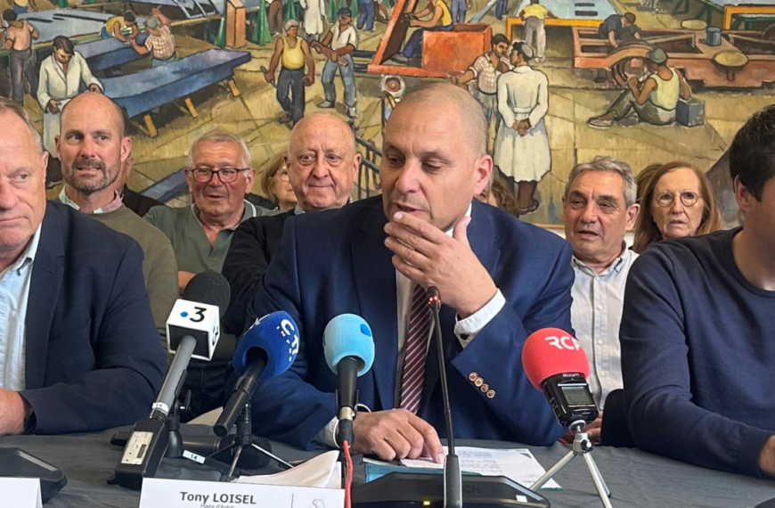 Tony Loisel, le maire d'Aytré en avril 2025 | TL - INF LR