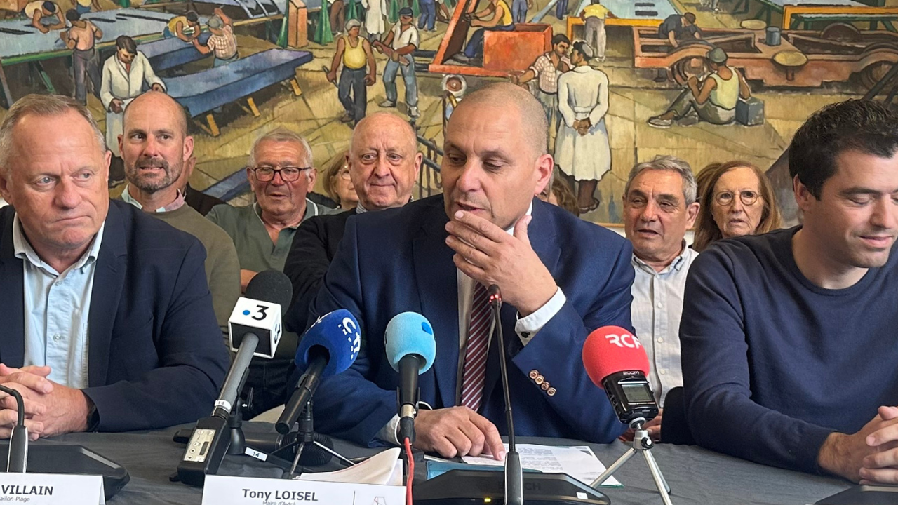 Tony Loisel, le maire d'Aytré en avril 2025 | TL - INF LR