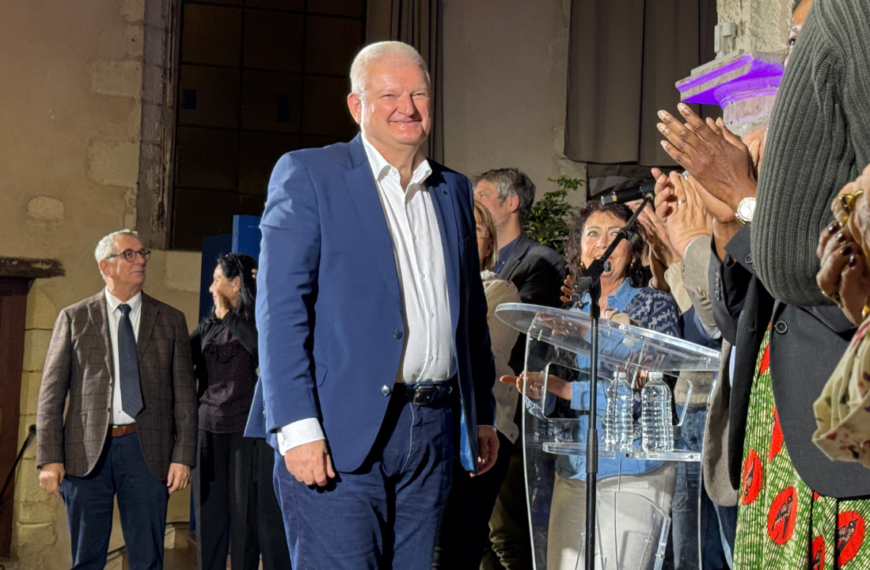 Olivier Falorni a réuni près de 400 personnes à la salle de l'Oratoire ce mercredi | TL - INF LR