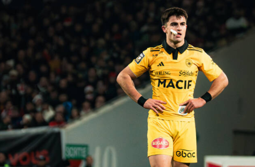 Stade Rochelais : Nolann Le Garrec suspendu 3 semaines 