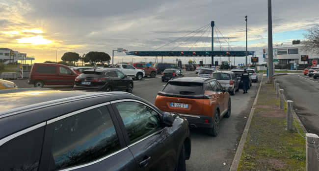 Une opération péage gratuit avait été menée par la Coordination Rurale en janvier sur le pont de l’Île de Ré | TL - INF LR