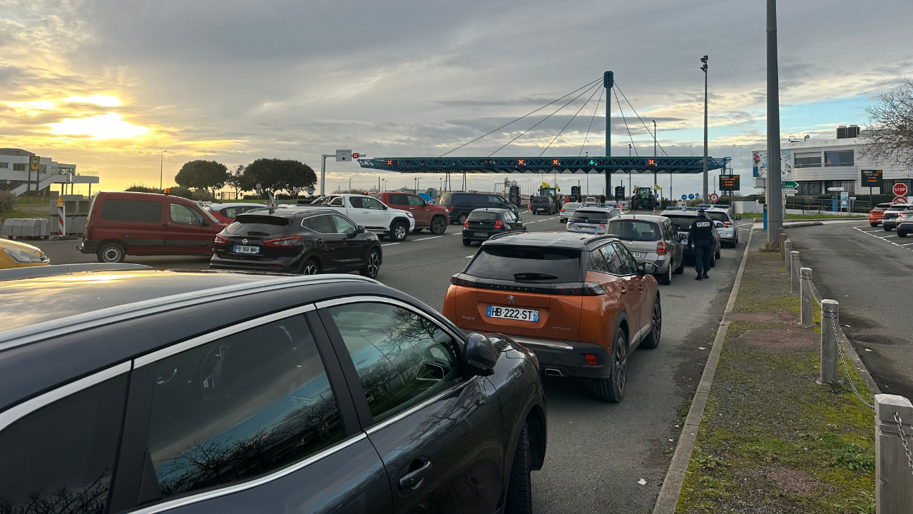 Une opération péage gratuit avait été menée par la Coordination Rurale en janvier sur le pont de l’Île de Ré | TL - INF LR
