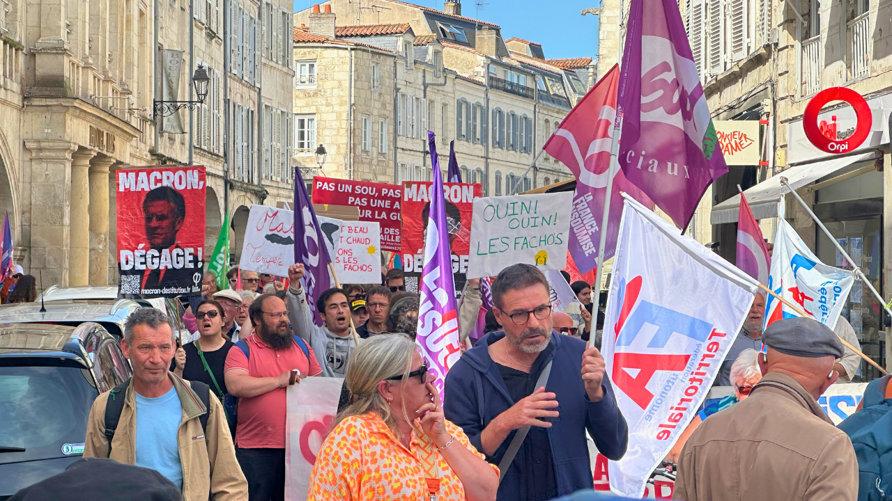 L'année dernière, près de 430 personnes ont manifesté lors du 1er mai | TL - INF LR