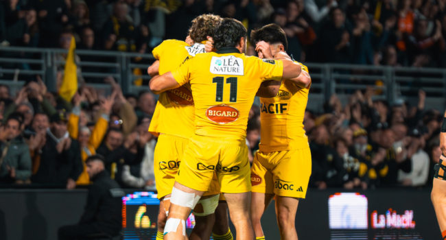 Top 14 : le Stade Rochelais toujours en course pour le Top 6 après sa victoire bonifiée face…