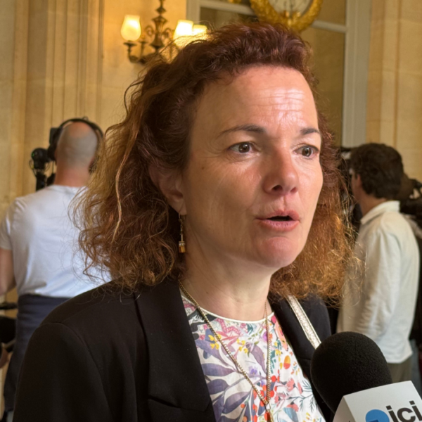 Sabine Gervais après sa question à la ministre de la santé sur la fin de vie | TL - INF LR