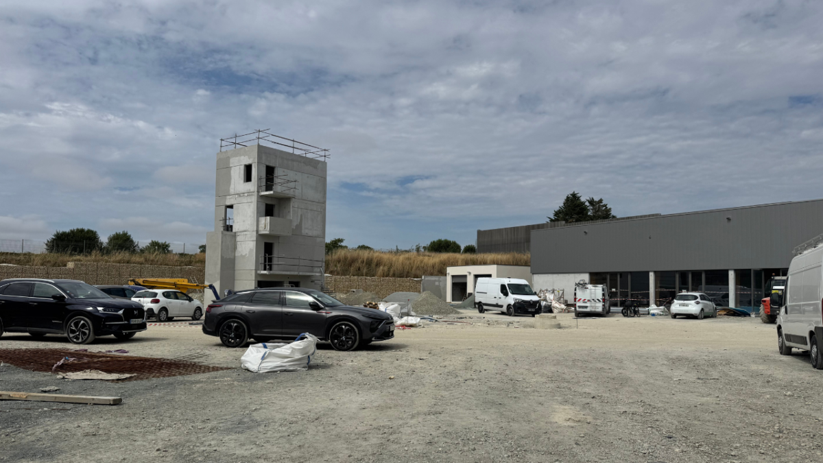 La nouvelle caserne devrait être inauguré en fin d'année, le 12 décembre lors de la Sainte-Barbe | TL - INF LR