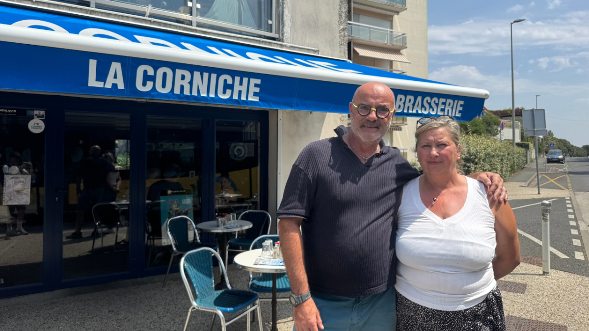 Sylvie et David Romian, les propriétaires du bar "La Corniche" | TL - INF LR