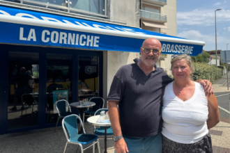 Sylvie et David Romian, les propriétaires du bar "La Corniche" | TL - INF LR