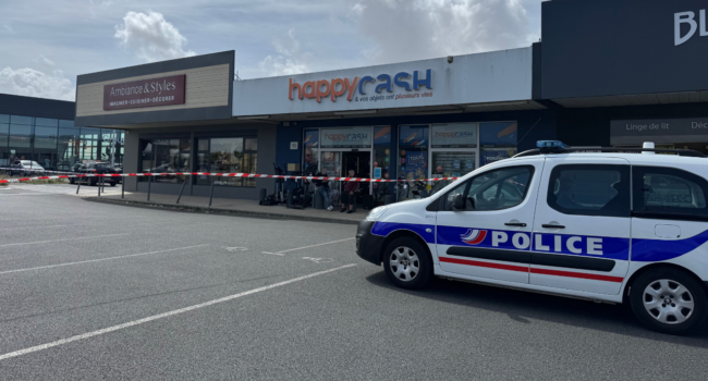 police, braquage, happy cash puilboreau
