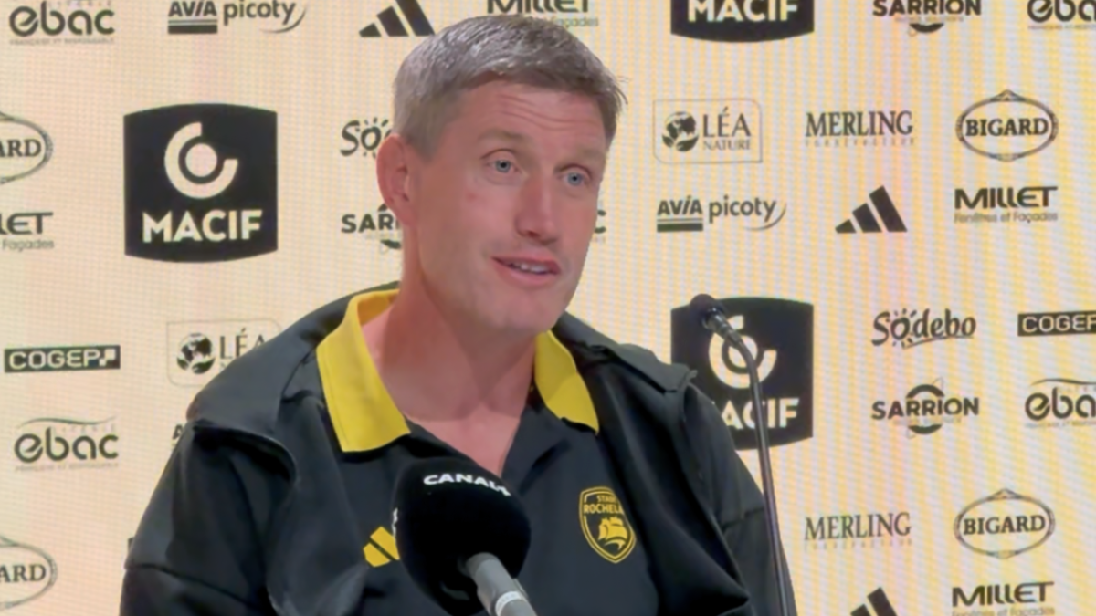 Ronan O'Gara après en conférence de presse après la qualification de son équipe en phases finales du Top 14 | TL - INF LR