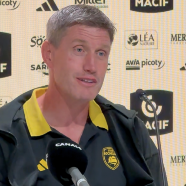 Ronan O'Gara après en conférence de presse après la qualification de son équipe en phases finales du Top 14 | TL - INF LR