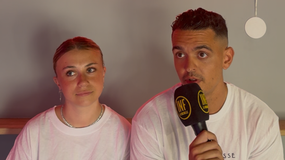 Valentin et Rosalie sont staff au sein du bar | TL - INF LR