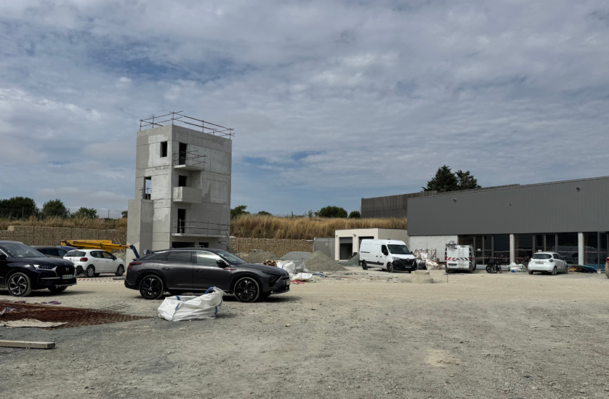 La nouvelle caserne devrait être inauguré en fin d'année, le 12 décembre lors de la Sainte-Barbe | TL - INF LR