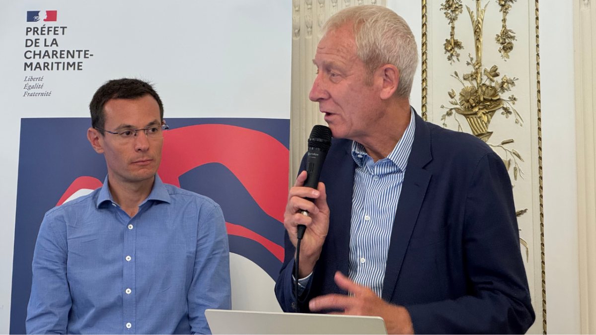 Patrick Viterbo, président de Speed Rehab (à droite) et Pierre Leménager, directeur adjoint | TL - INF LR