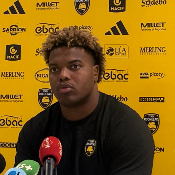 Stade Rochelais : le nouveau deuxième ligne Thomas Adélaïde se confie pour la première fois avant le match amical…