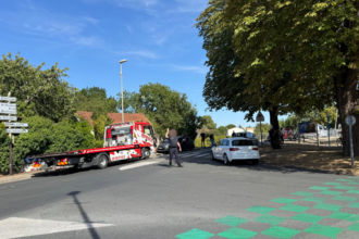 Après l’accident, la police judiciaire était sur place. Le parquet indique ce samedi que la piste d’un malaise au volant est explorée | TL – INF LR Périgny, accident, police, police judiciaire, pompier, La Rochelle