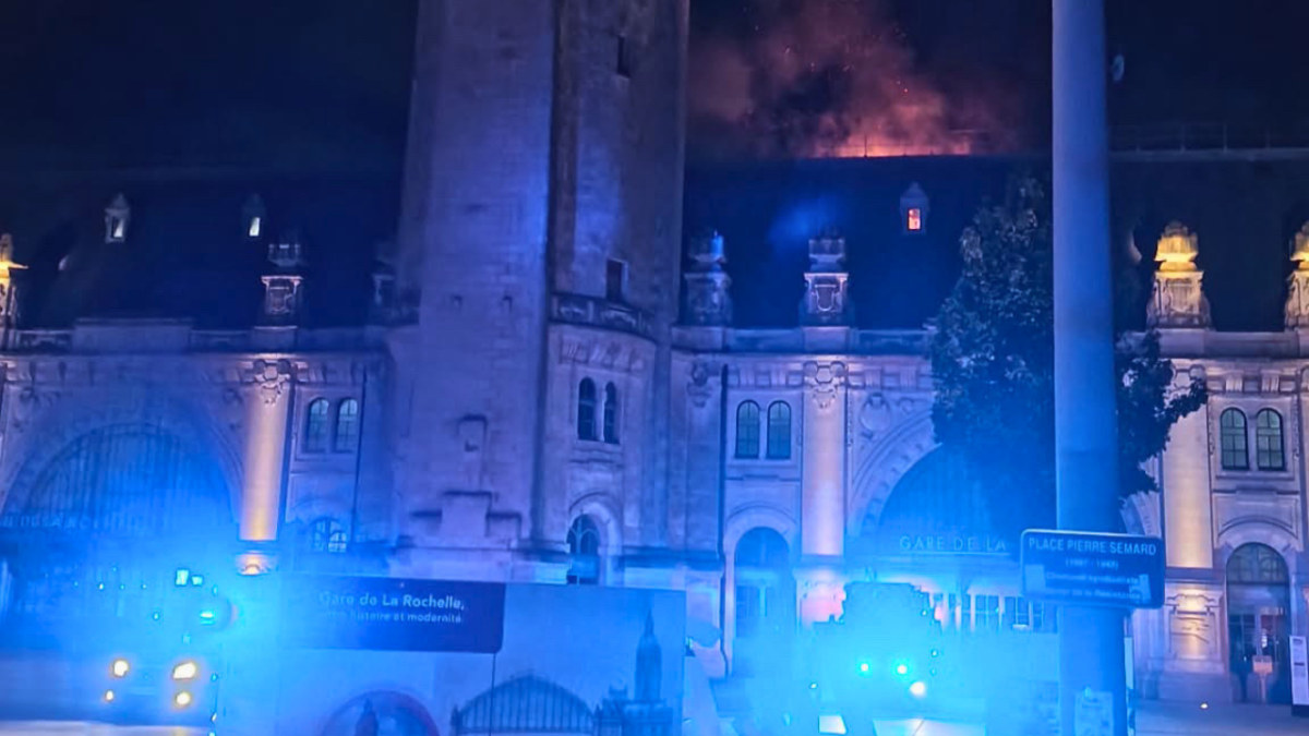 L’incendie, qui serait d’origine accidentelle, s’est déclaré aux alentours de 2 h du matin | Image transmise