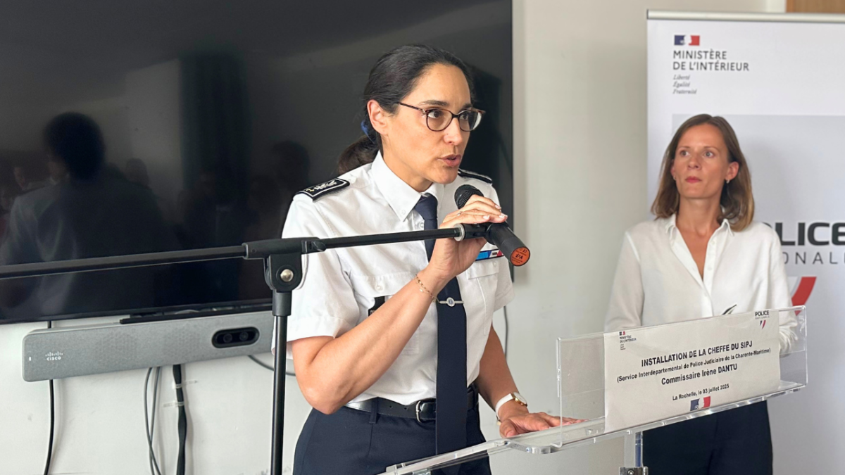Myriam Akkari est directrice de la police en Charente-Maritime depuis 2020 | TL - INF LR